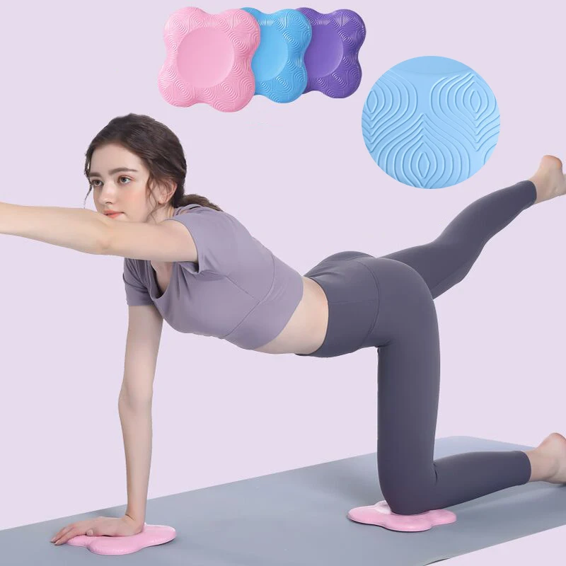 Pilates Yoga Joint - 1pc ヨガ膝肘関節保護パッドポータブルジムフィットネスエクササイズ肥厚ノンスリップヨガマットピラティスフィットネス機器