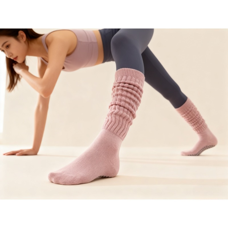 女性用コットン滑り止めピラティスソックス、ヨガフィットネス用 - Pilates Yoga Gym のレビューと価格