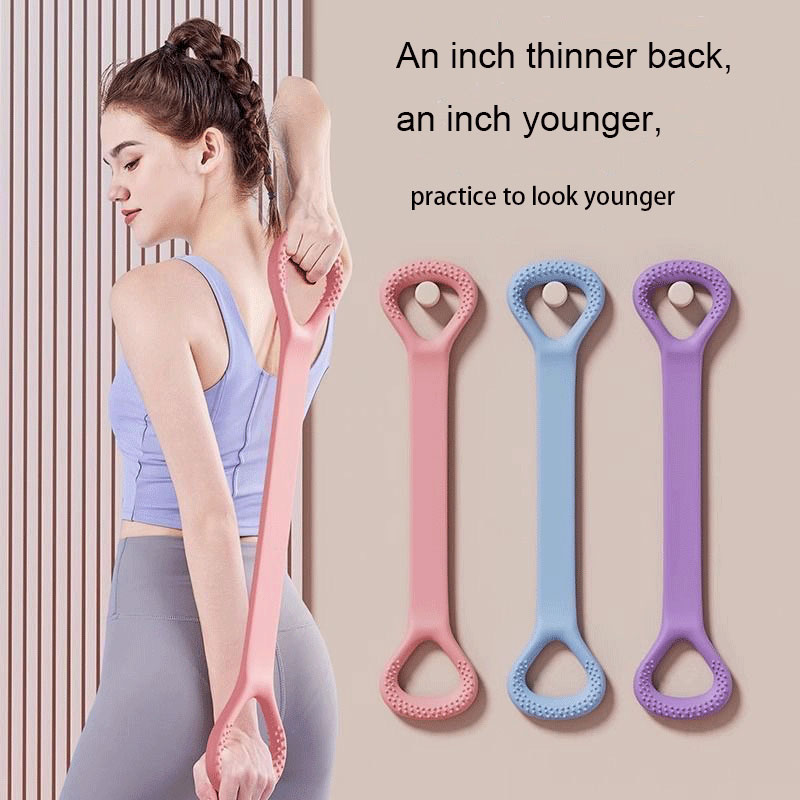 フィットネス弾性ベルトアームバックトレーニングヨガピラティス - Pilates Yoga Weight Loss のレビューと価格
