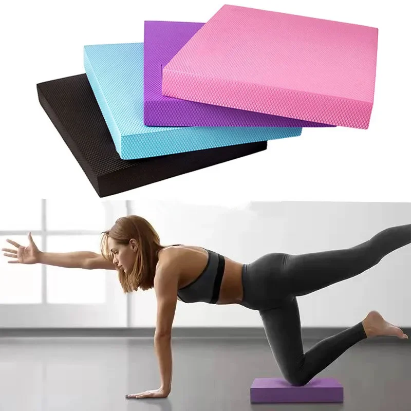 35x40cmヨガマット,柔らかなバランスパッド,防水クッシ - Pilates Yoga Block Exercises のレビューと価格