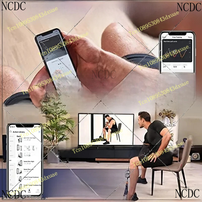 ホームフィットネス機器 4.4-44ポンド調整可能抵抗バンド - Pilates Yoga Gym のレビューと価格