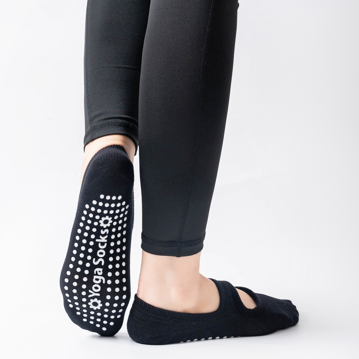 高品質の女性ヨガソックス滑り止め通気性バックレスピラティスソ - Pilates Yoga Gym のレビューと価格