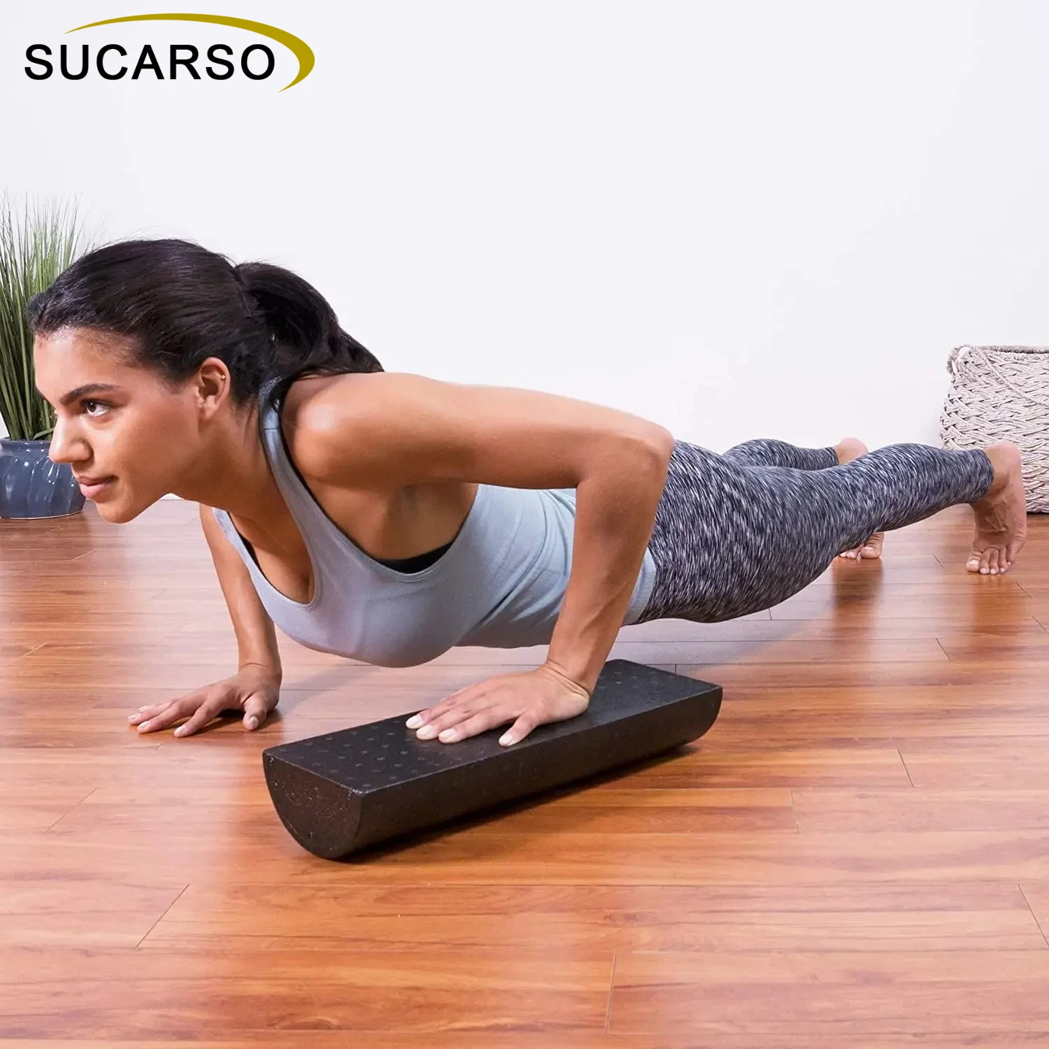 新しいハーフラウンドEPPフォームローラー、ヨガ、ピラティス - Pilates Yoga Block Exercises のレビューと価格