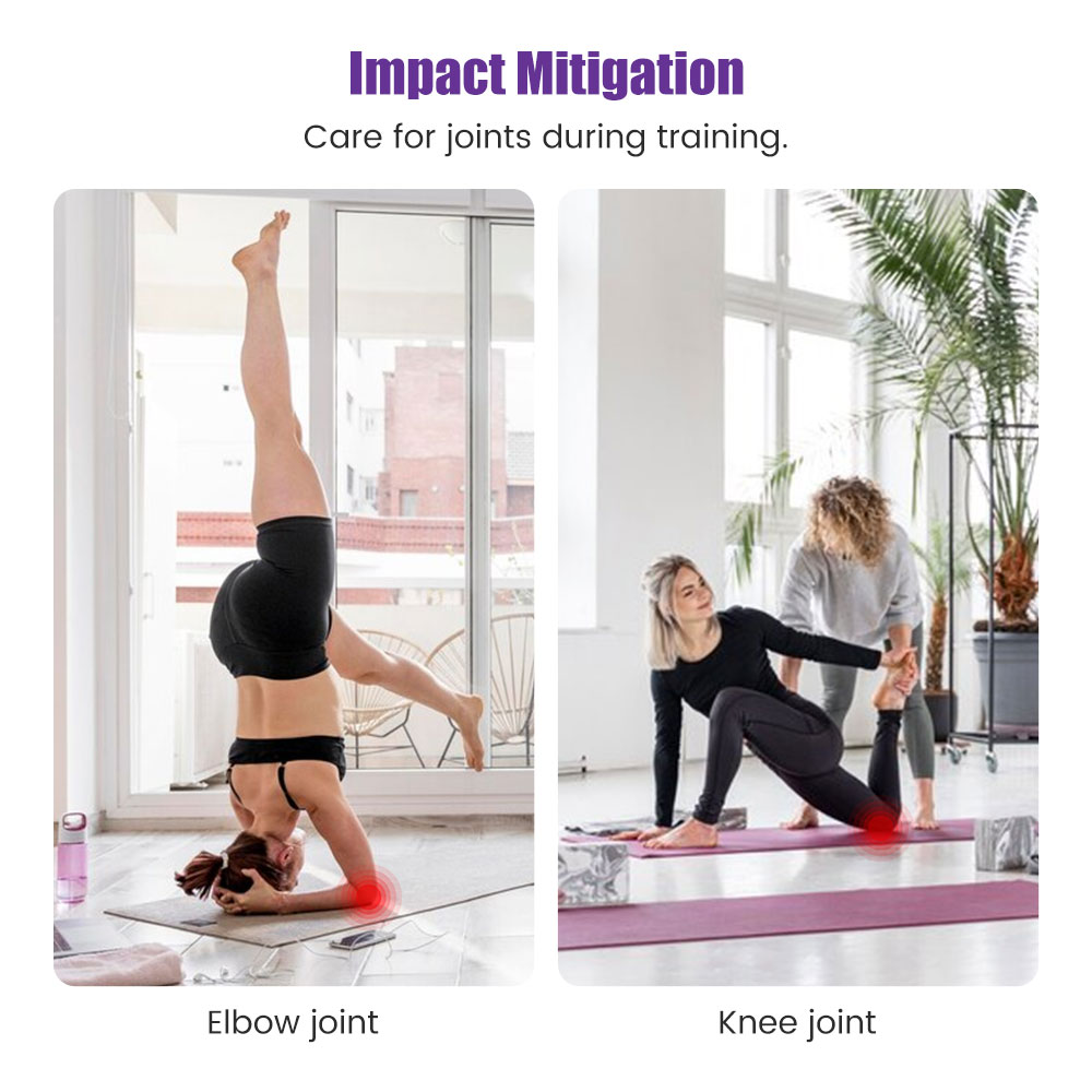 快適なヨガ膝パッド、エクササイズフィットネスアクセサリー、ピ - Pilates Yoga Joint のレビューと価格