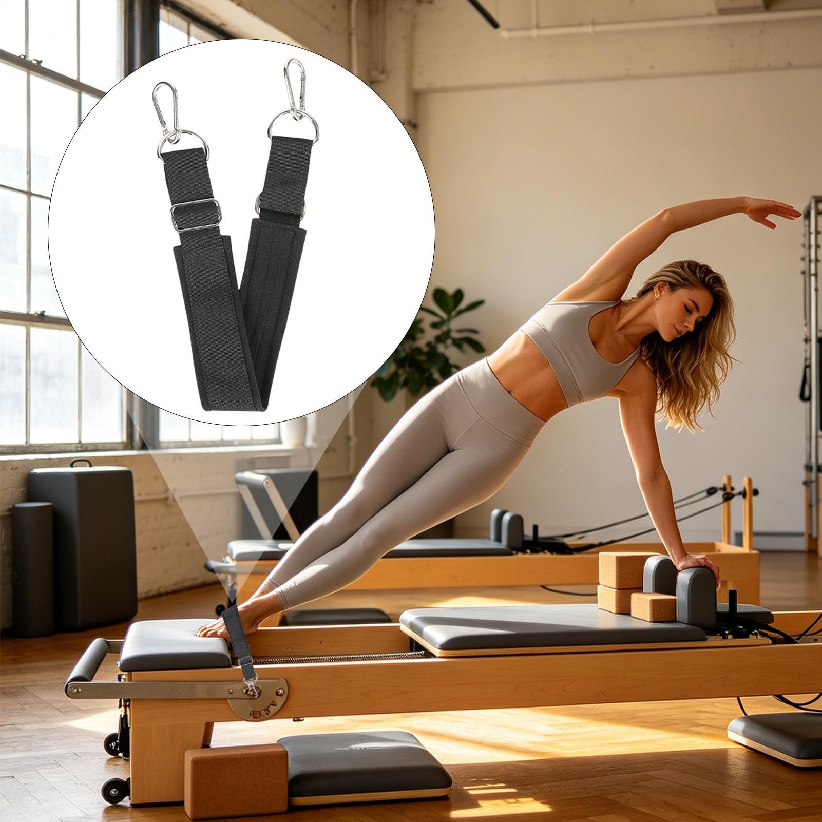ピラティスフットストラップ厚みのある調節可能な滑り止め高耐久 - Pilates Yoga Gym のレビューと価格
