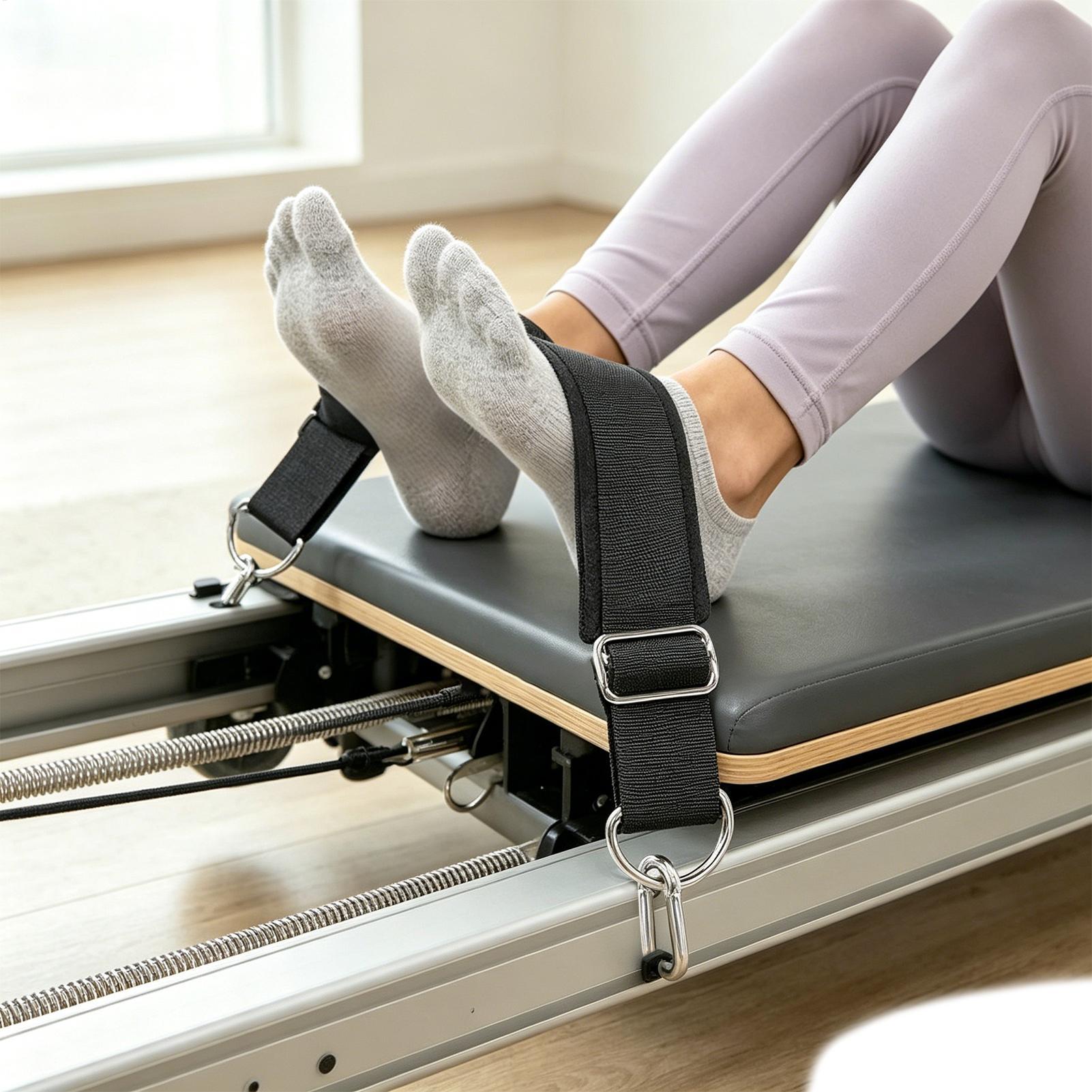 ピラティスフットストラップ厚みのある調節可能な滑り止め高耐久 - Pilates Yoga Gym のレビューと価格