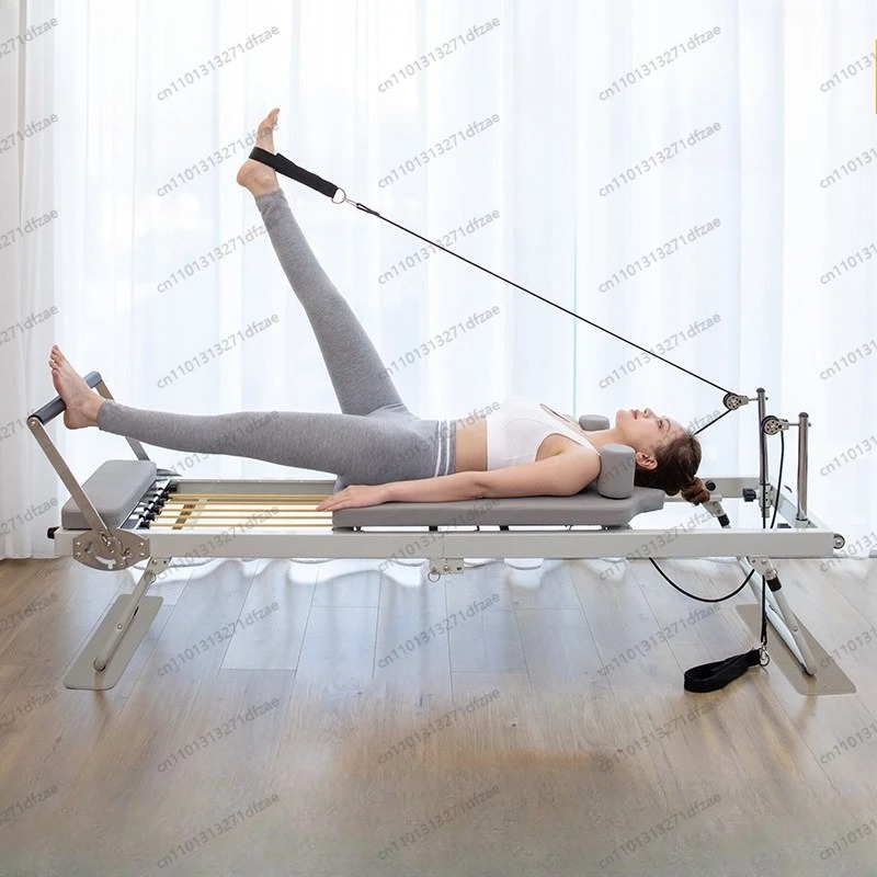 頑丈なピラティス・リフォーマー器具、コアトレーニングと減量の - Pilates Yoga Weight Loss のレビューと価格