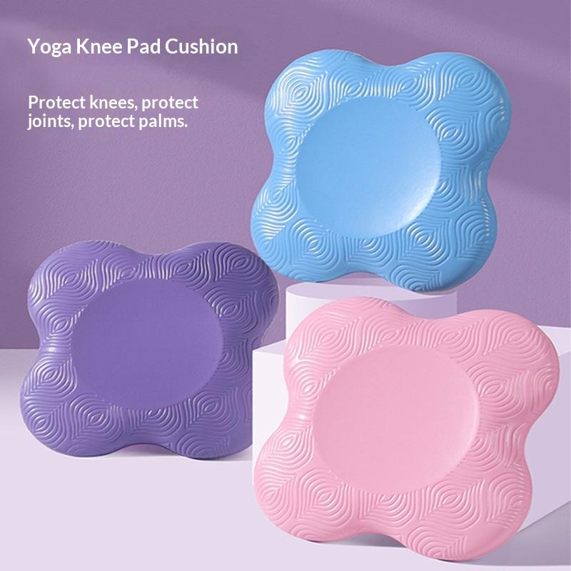 厚手の衝撃吸収ヨガ膝パッド、ソフトで滑り止め加工の関節サポー - Pilates Yoga Joint のレビューと価格