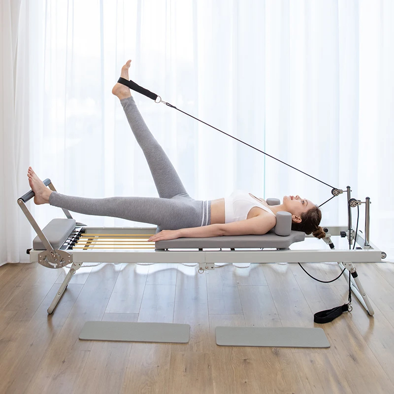大型折りたたみ式リフォーマー器具 コアヨガベッド ホームフィ - Pilates Yoga Weight Loss のレビューと価格