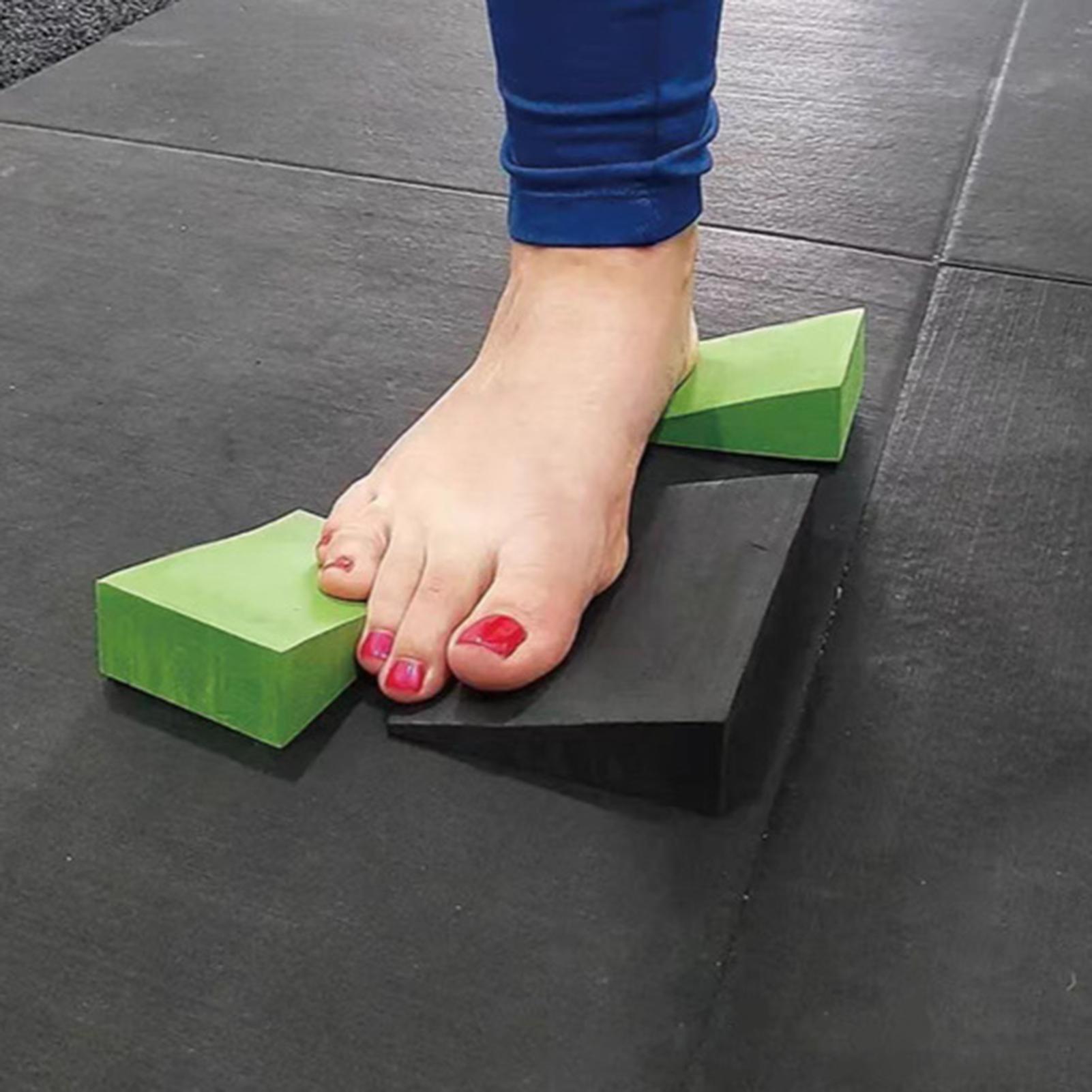 3個入りヨガウェッジブロック EVAフォームヨガウェッジ ス - Pilates Yoga Block Exercises のレビューと価格