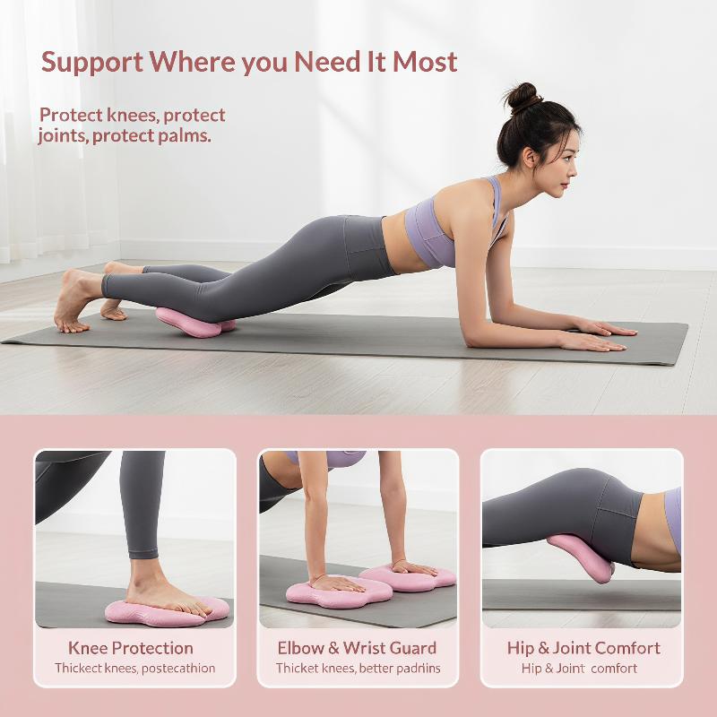 新しい傷つきにくいソフトヨガ膝パッド、滑り止め関節サポート、 - Pilates Yoga Joint のレビューと価格