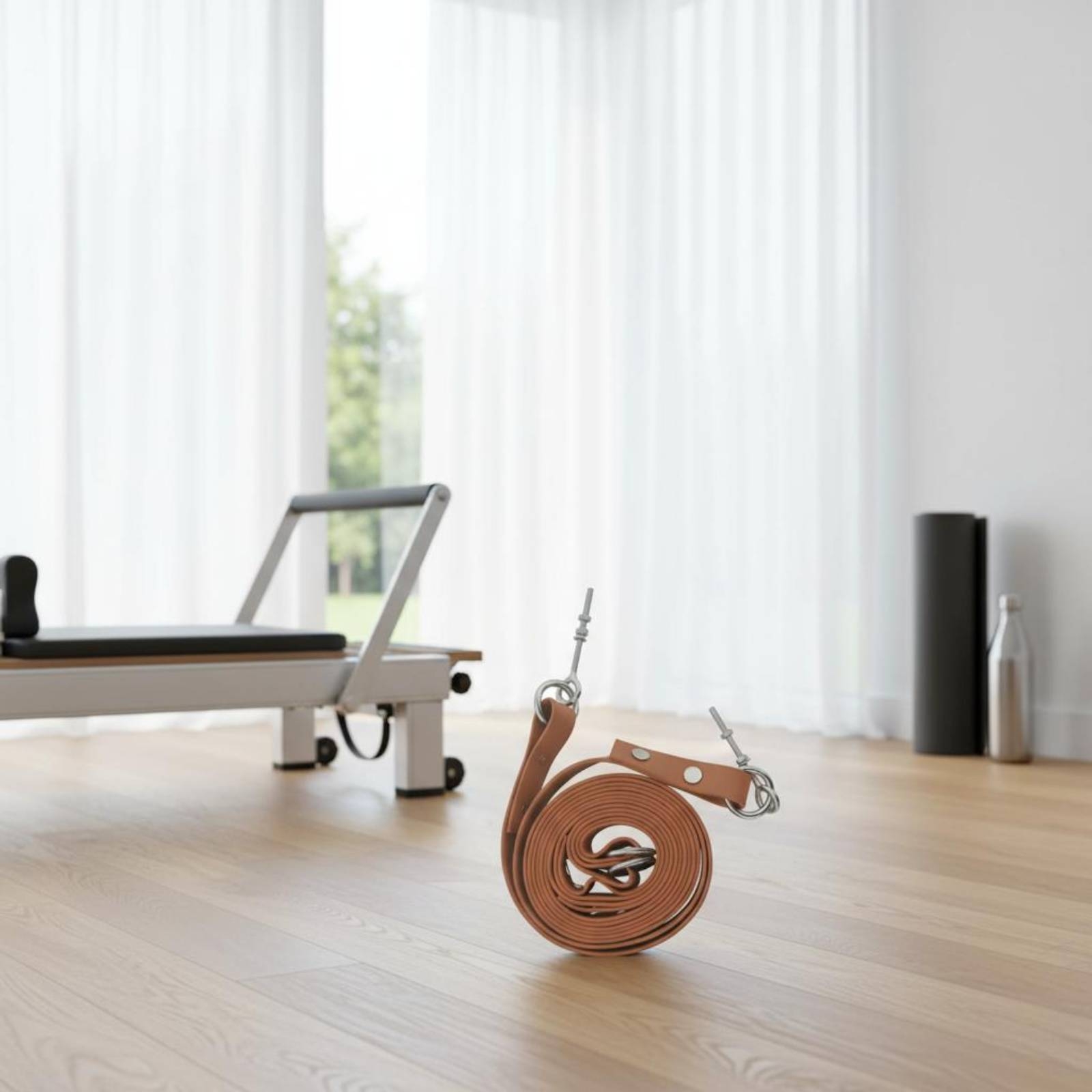 リフォーマー ダブルループストラップ 快適なピラティス ダブ - Pilates & Yoga With Harna のレビューと価格