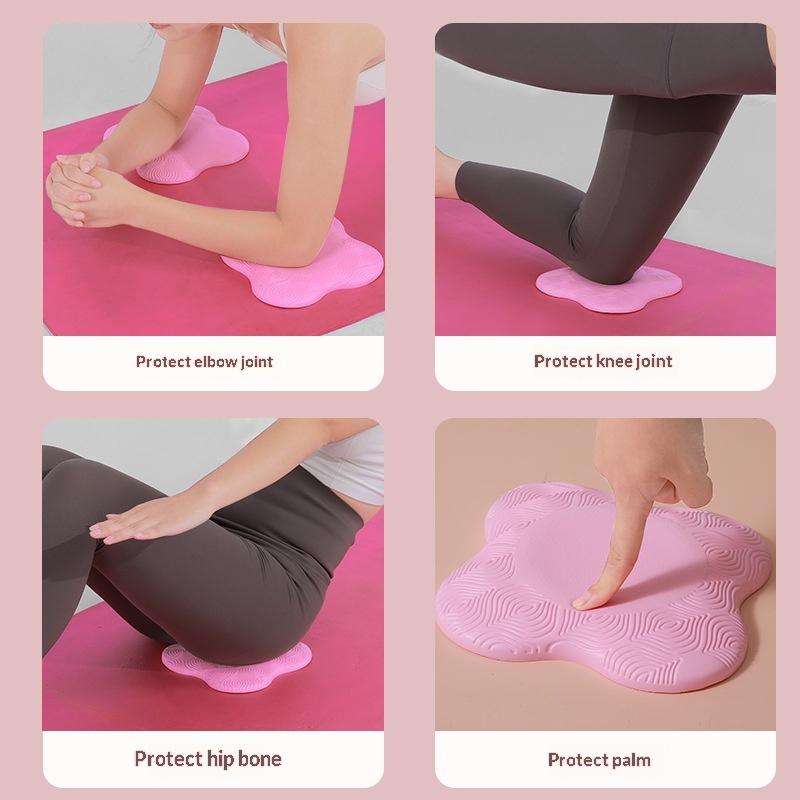 コンパクトで柔らかく滑りにくいヨガ膝クッション、関節サポート - Pilates Yoga Joint のレビューと価格