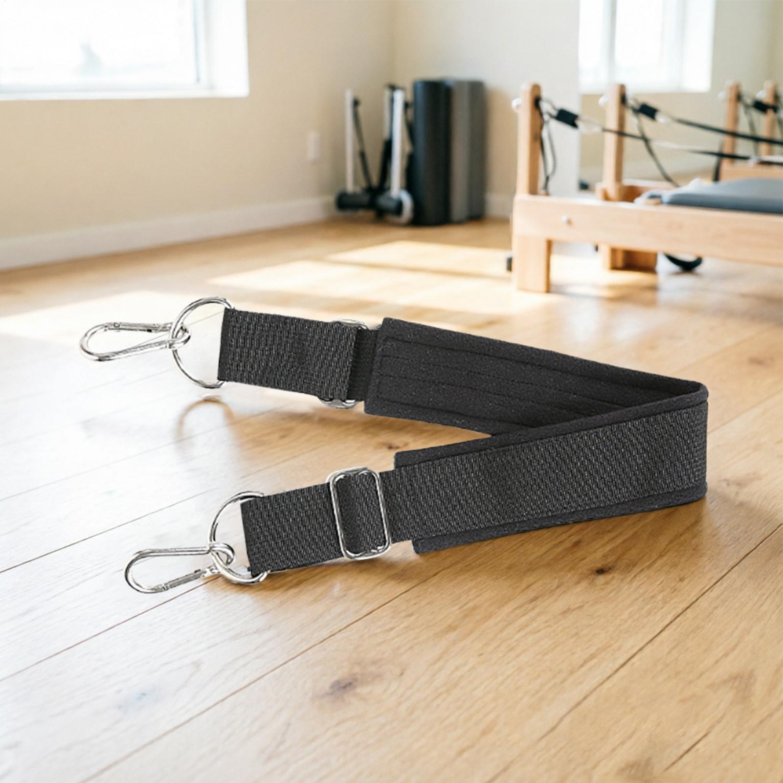 リフォーマーフットストラップ ダブルループ 厚手 滑り止め  - Pilates Yoga Gym のレビューと価格